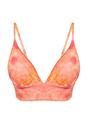 Multi Tie Dye Effect Triangle Bikini Top, Image 3 of 5