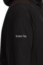 Black Trespass Black Hosho Waterproof Jacket, Image 3 of 5