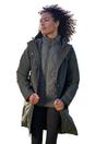 Khaki Luna 3 in 1 Long Waterproof Jacket, Image 6 of 6