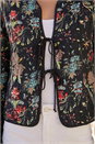 Black Dusk Reversible Printed Quilted Jacket, Image 5 of 5