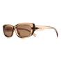 Brown Rectangle Brown Mirror Transparent Brown MK2210U Asheville, Image 2 of 3