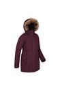 Burgundy Tarka II Long Padded Jacket, Image 4 of 5