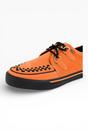 Orange TUK Footwear Orange Pointed Creeper Sneaker Cow Suede Shoes, Image 6 of 8