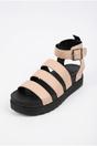 Neutral iKrush Neutral Nina Womens Multi Strap Platform Sandals, Image 3 of 6