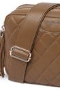 Brown Quilted Cross Body Camera Bag, Image 2 of 2