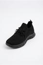 Black Jade Womens Knit Sock Trainers, Image 3 of 3