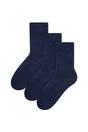 Navy 3 Pack Original Wool Dress Socks, Image 1 of 5