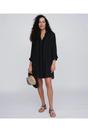 Black Farrah - Two Tone Straw Fedora, Image 2 of 3
