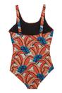 Orange Orla Kiely Tropical One Piece Swimsuit, Image 2 of 4