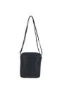 Black 'Madrid' Compact Travel Messenger Bag With Multiple Zip Pockets And Adjustable Strap, Image 4 of 5
