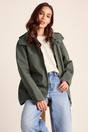 Khaki Shea Waterproof Trench Coat, Image 2 of 5