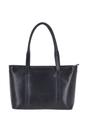 Navy Ashwood Leather Navy Vegetable Tanned Real Leather Tote Bag, Image 3 of 3