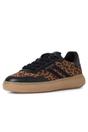 Brown Tamaris Brown Tamaris Leopard Black Stripe Sneakers, Image 2 of 6