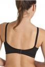 Black Cotton Lined Soft Cup Non Wired T-Shirt Bra, Image 3 of 5