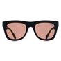 Black Square Matte Black Brown Gold Mirror SDS Byronville, Image 1 of 3