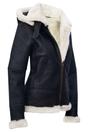 Biscuit Hooded Sheepskin Flying Leather Jacket, Image 5 of 8