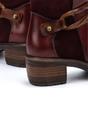 Red Womens Casual Heel Ankle Boots W1T8906C2, Image 7 of 7