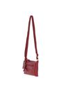 Red Genuine Leather Crossbody Bag, Image 4 of 6