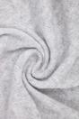 Light Grey Plain Wool Blend Winter Scarf, Image 4 of 4