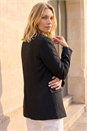 Black Fray Mid Boucle Jacket, Image 3 of 4