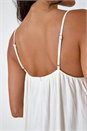 Ivory  Dusk Woven Strappy Maxi Dress, Image 5 of 5