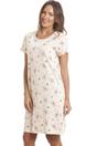 Ivory Polar Bear Print Cotton Nightshirt, Image 5 of 5