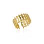 Gold Multiple Quad Bar Sterling Silver Ring, Image 1 of 1
