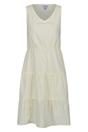 Yellow Zariah Vertical Stripe Midi Dress, Image 1 of 4
