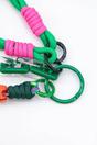 Green Smiley Face Clip On Bag Charm, Image 2 of 3
