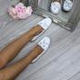 White AJVANI White Comfort Boat Shoes Loafers, Image 8 of 8