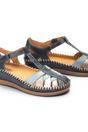 Blue Womens Soft Semi-Open Sandal-W8K-0705C1, Image 5 of 8