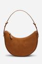 Ivory Where's That From Ivory Pebble Modern Half Moon Shoulder Bag, Image 3 of 6