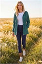 Teal Lightweight Hooded Jacket , Image 2 of 4