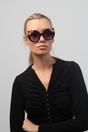 Black Ruby Rocks Ladies 'Dubai' Gem Detail Sunglasses In Black, Image 2 of 4