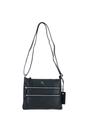 Black 'Ayr' Real Leather Crossbody Bag, Image 2 of 5