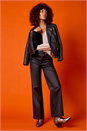 Natural  V-Neck Colour Block Knit Jumper, Image 7 of 7
