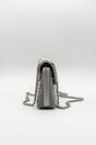 Silver Silver Embellished Shoulder Bag, Image 4 of 4