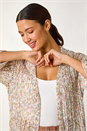 Multi Stitch Detail Knit Cardigan, Image 1 of 5