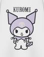 White Hello Kitty Kuromi Pastel X-Large T-Shirt, Image 6 of 6