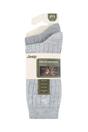 Grey 2 Pack Performance Polyester Boot Socks, Image 2 of 3