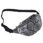 Black 'NOAH' Real Leather Bum Belt Bag, Image 5 of 6