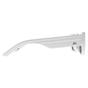White Montana White Rectangle Shiny White Smoke Polarized MP194, Image 4 of 4