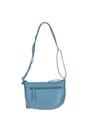 Blue 'Galway' Elegant Real Leather Crossbody Bag, Image 4 of 5