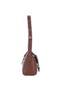 Tan 'Nevaria' Real Leather Shoulder Bag, Image 4 of 4