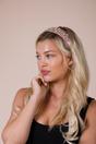 Pink Embellished Crystal Headband, Image 1 of 5
