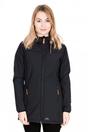 Black Kristen Long Hooded Waterproof Jacket, Image 7 of 8