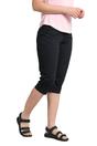 Black Coastal Stretch Capri, Image 5 of 5