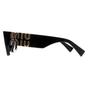Black Miu Miu Black Rectangle Black Dark Grey MU09WS, Image 3 of 4
