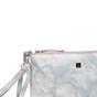 Blue 'TODD' Tie Dye Real Leather Crossbody Wristlet Bag, Image 2 of 6
