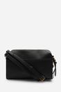 Black 'Dune' Faux Leather Structured Mini Shoulder Bag, Image 5 of 6